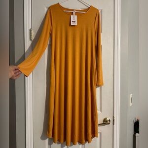 NWT Zenana LS Dress-Final Price!